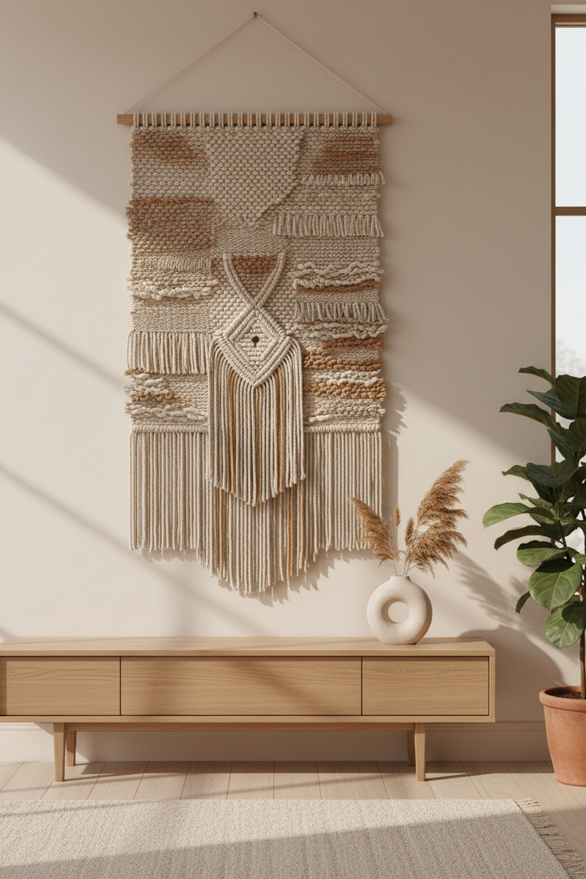 Woven Wall Hanging — Handmade