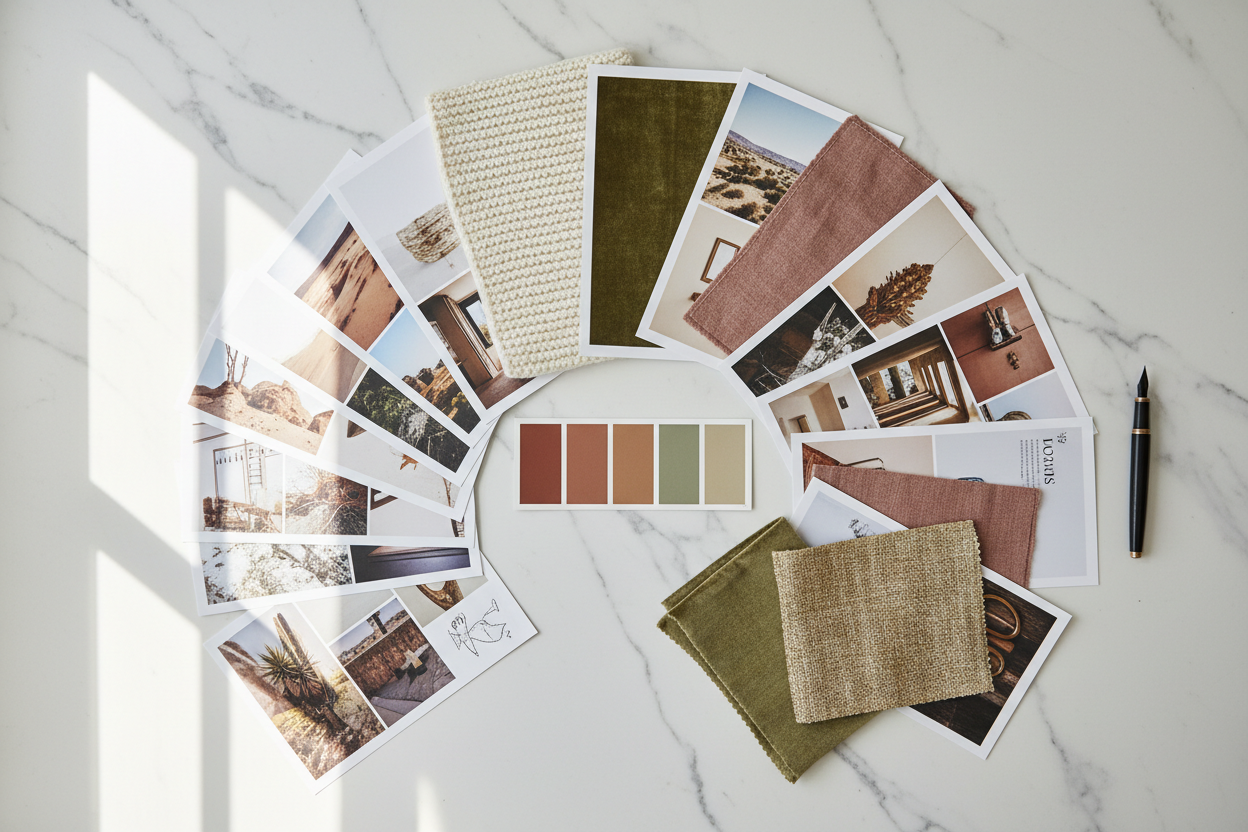 Digital Interior Mood Board Templates