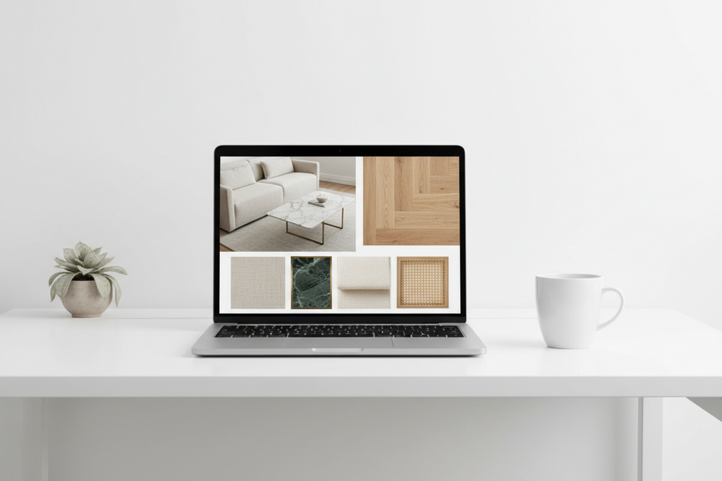 Digital Interior Mood Board Templates