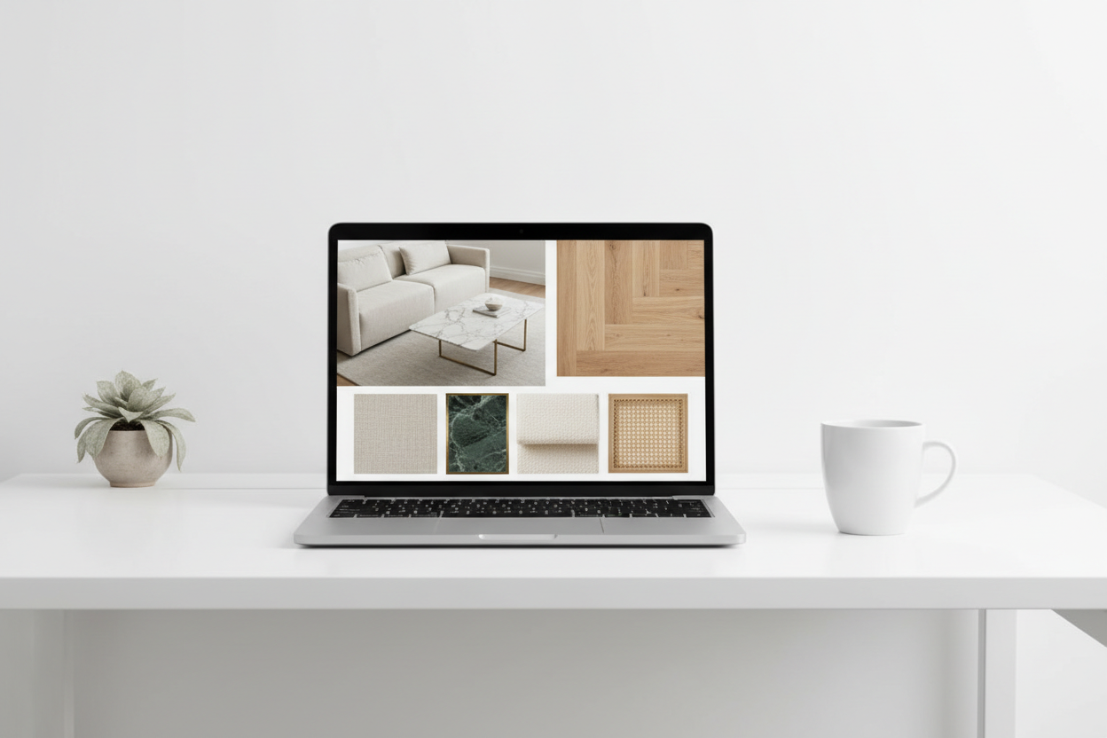 Digital Interior Mood Board Templates